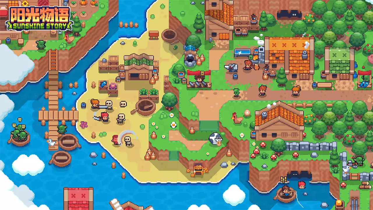 阳光物语-Sunshine Story-游戏截图-好玩游戏库