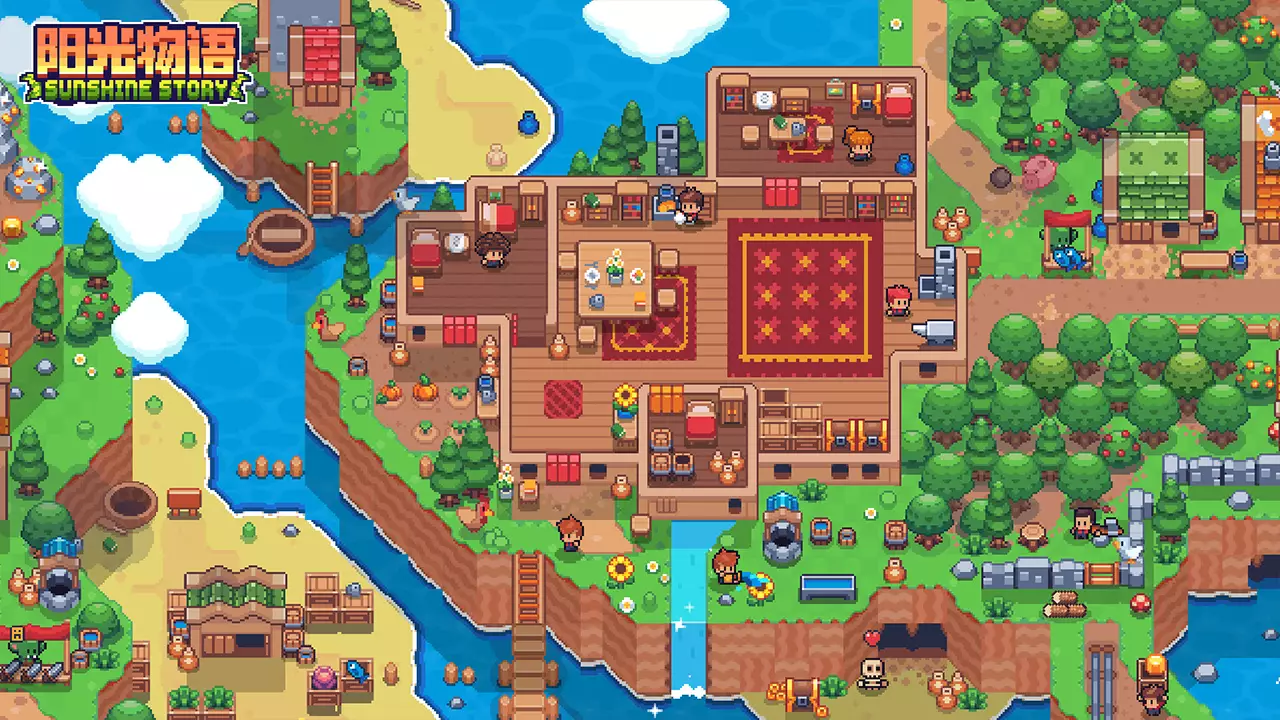 阳光物语-Sunshine Story-游戏截图-好玩游戏库