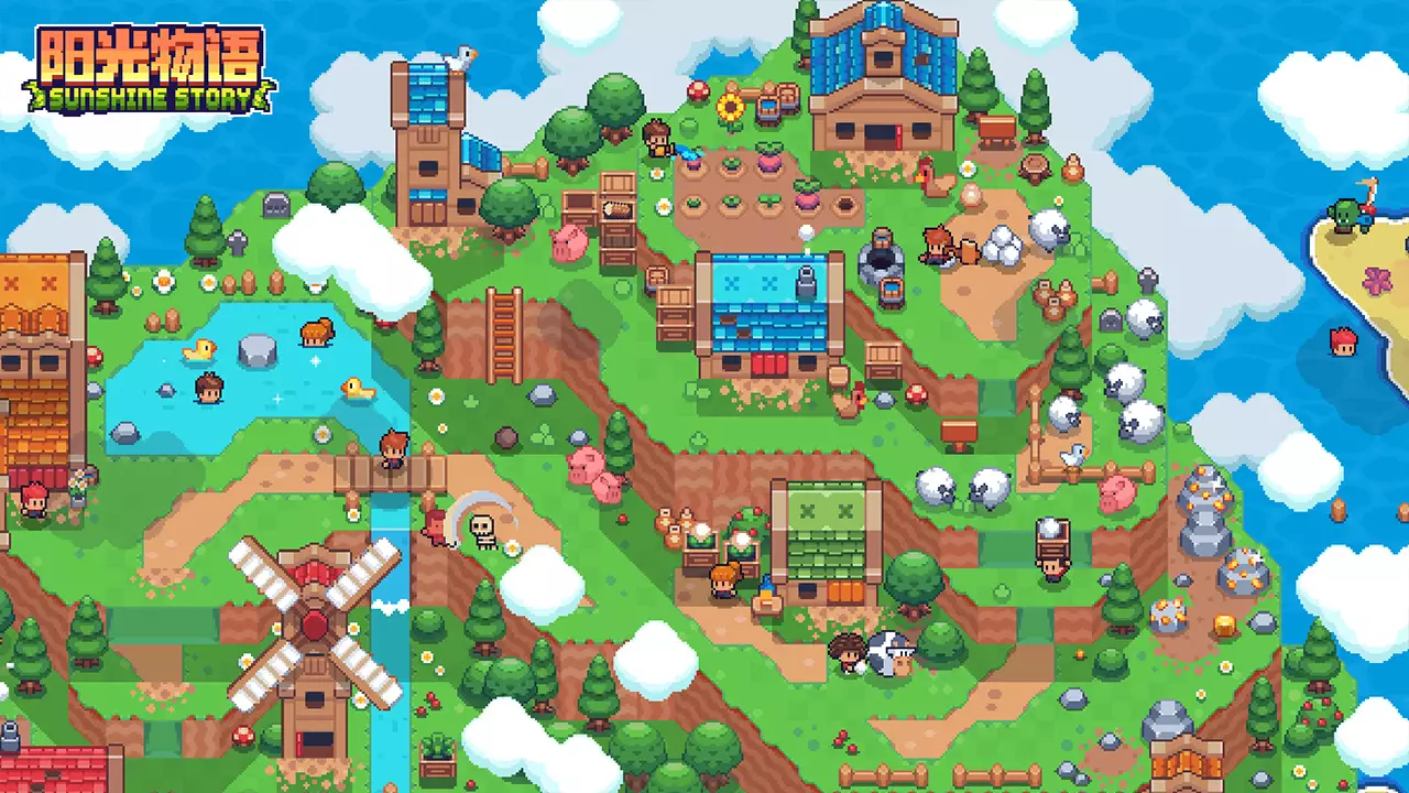 阳光物语-Sunshine Story-游戏截图-好玩游戏库