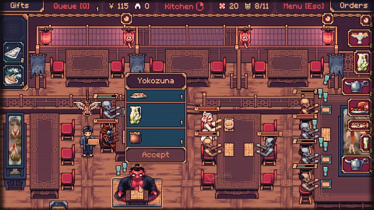 托盘之道：日本餐厅模拟器-The Way of the Tray: Japanese Restaurant Simulator-游戏截图-好玩游戏库