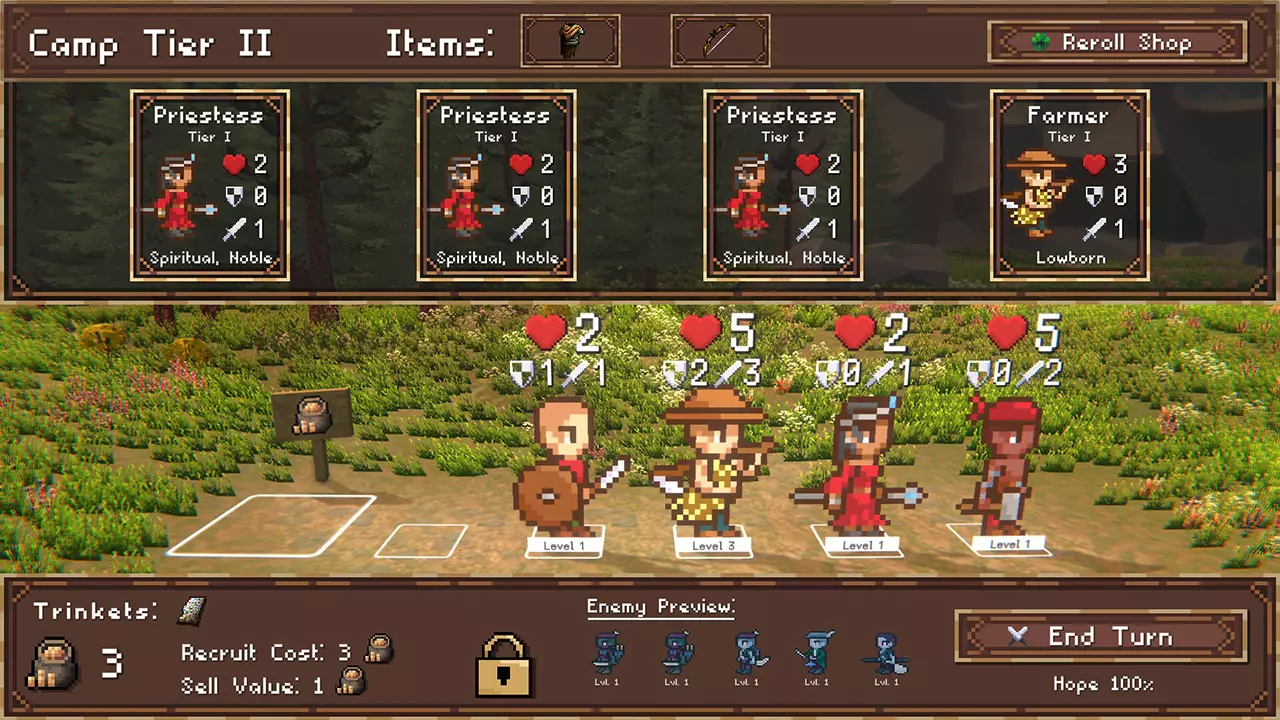 镜之王座：自走棋-Mirror Throne: Auto Battler-游戏截图-好玩游戏库