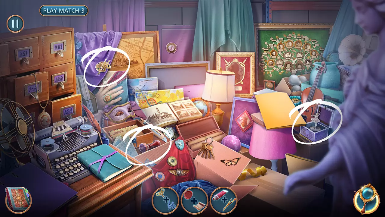 隐藏传承：黑暗传家宝-典藏版-Hidden Legacy: Dark Heirloom Collector's Edition-游戏截图-好玩游戏库