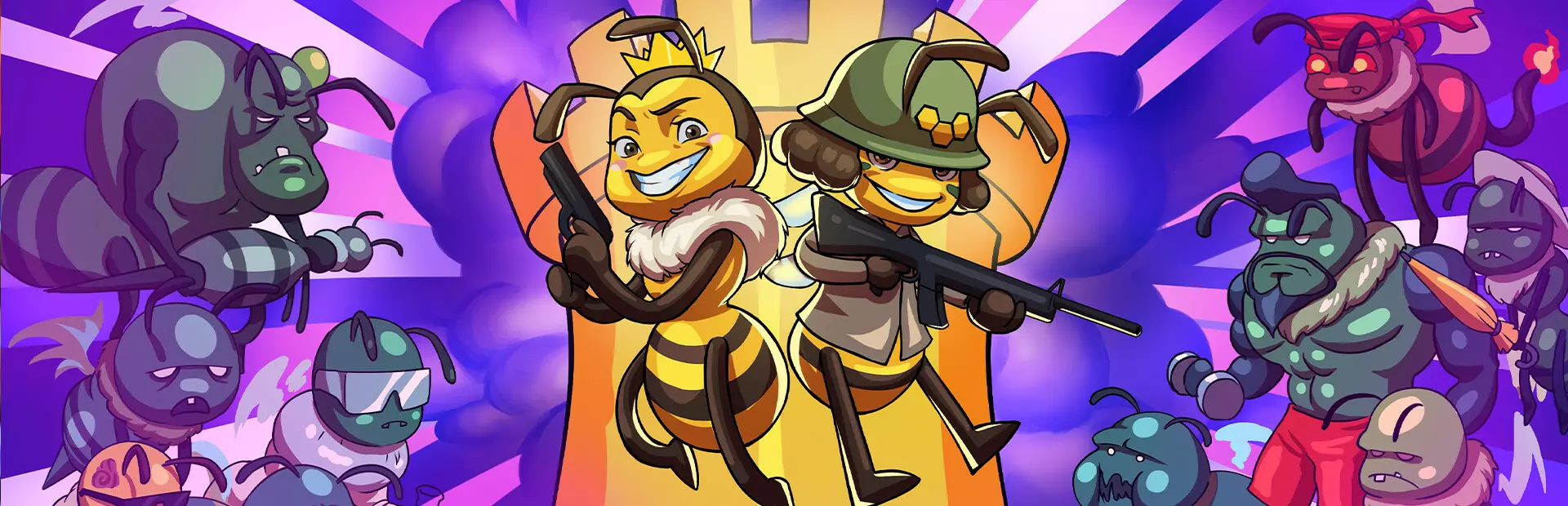 蜜蜂大战僵尸蜂