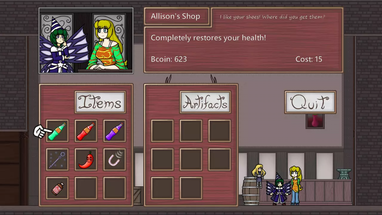 故障仙子-The Glitch Fairy-游戏截图-好玩游戏库