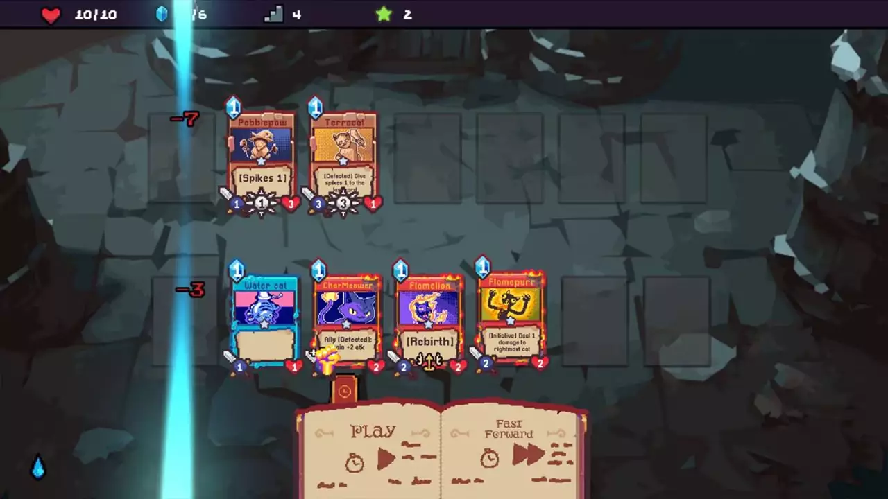 法术猫 自动卡牌战术-Spellcats: Auto Card Tactics-游戏截图-好玩游戏库