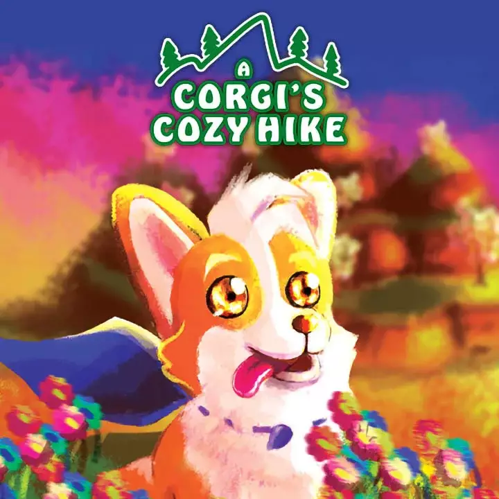 柯基的舒心漫步