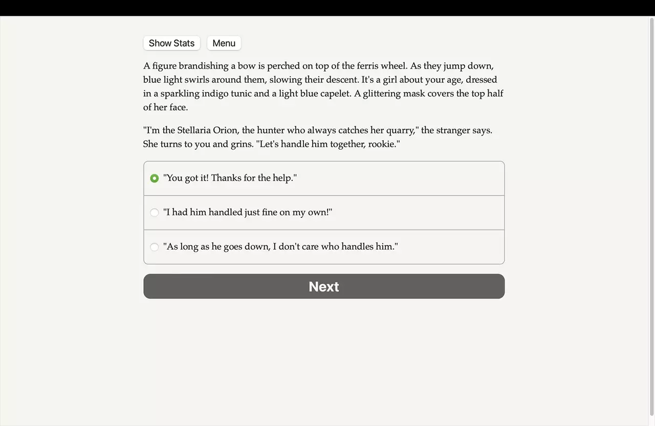 魔法少女：文本纪元-Star Crystal Warriors Go!-游戏截图-好玩游戏库