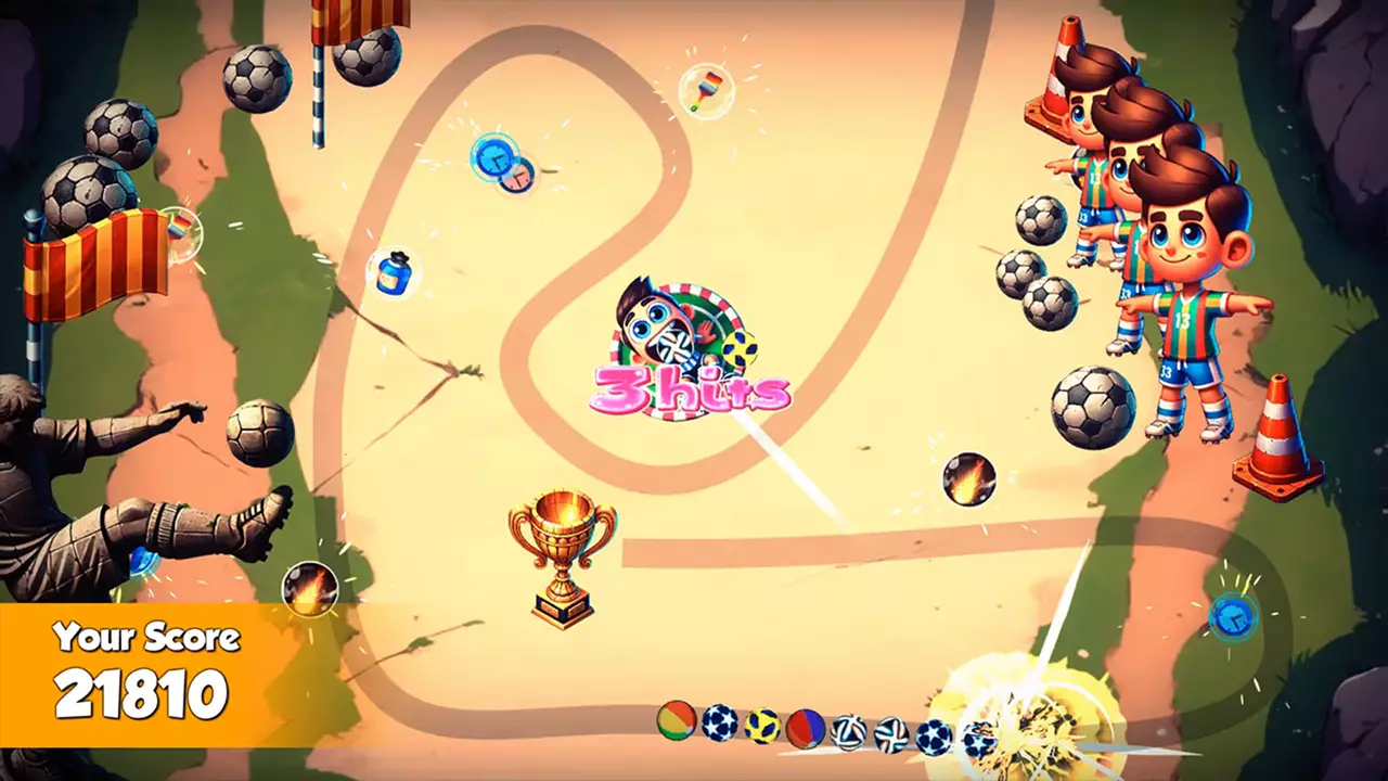 尊巴足球弹珠联赛-Zumba Soccer Marble League-游戏截图-好玩游戏库