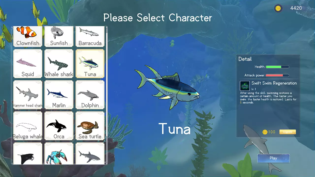 深蓝：吞噬进化-Deep Blue: Devour and Evolve-游戏截图-好玩游戏库