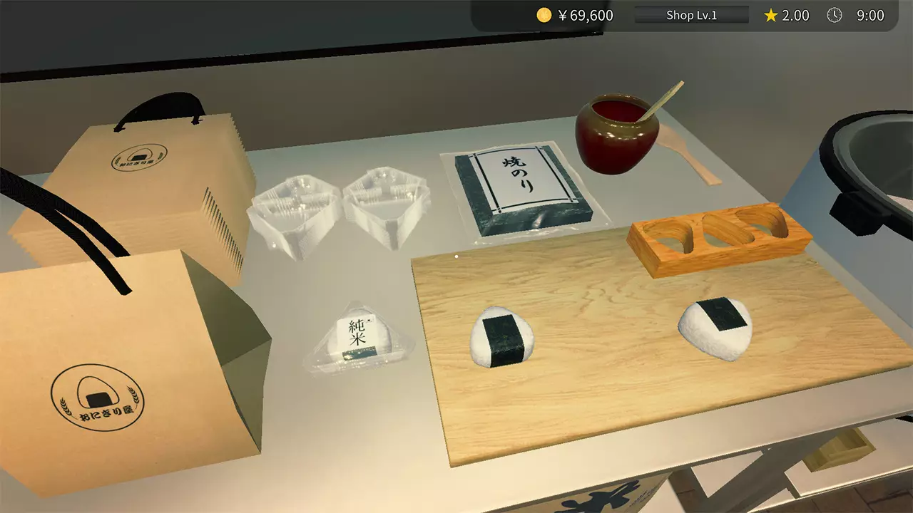 日本饭团店模拟器-Onigiri Shop Simulator-游戏截图-好玩游戏库