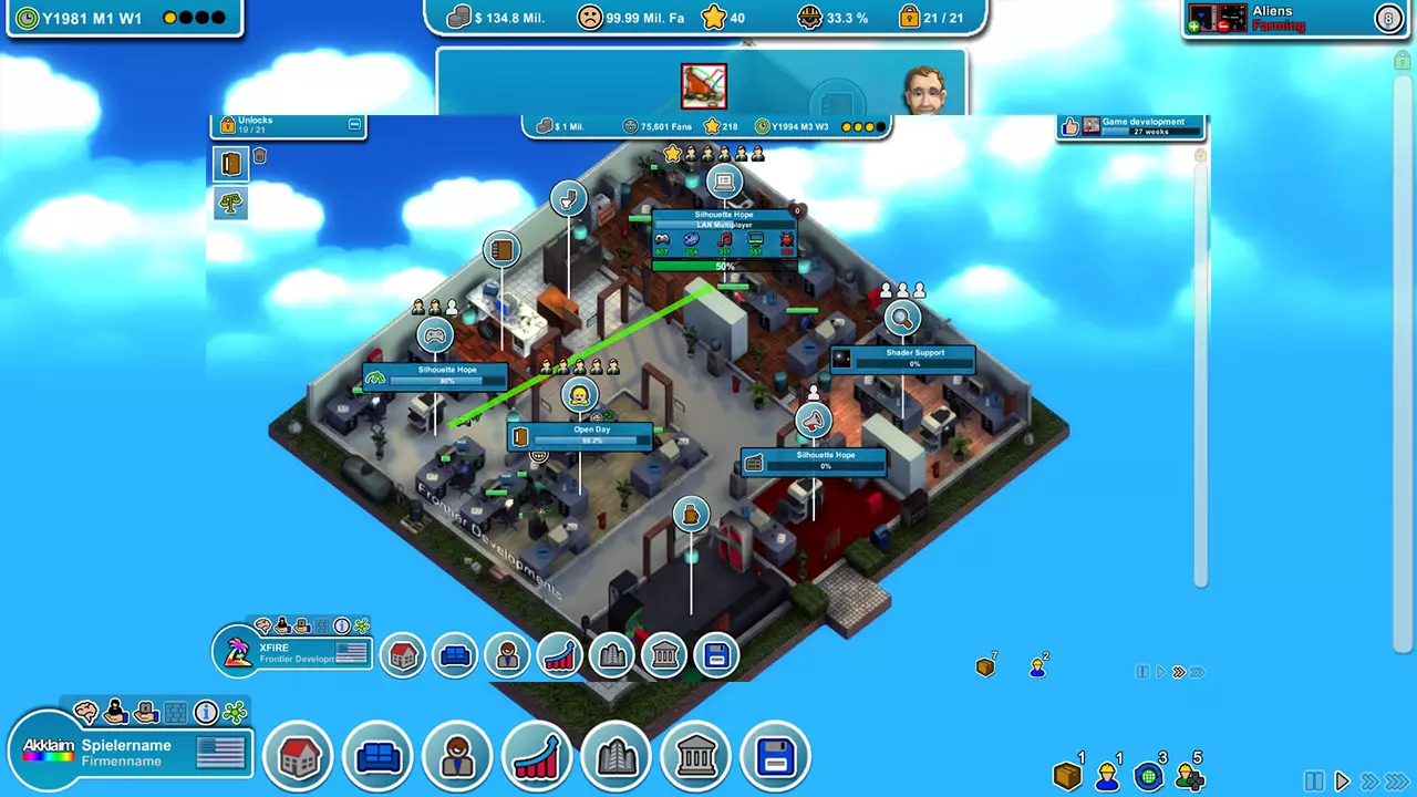 疯狂游戏大亨-Mad Games Tycoon-游戏截图-好玩游戏库