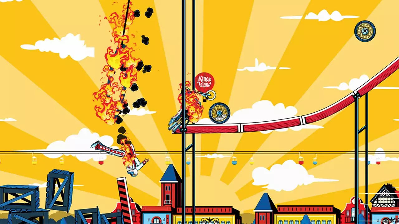 埃维尔·克尼维尔-Evel Knievel-游戏截图-好玩游戏库