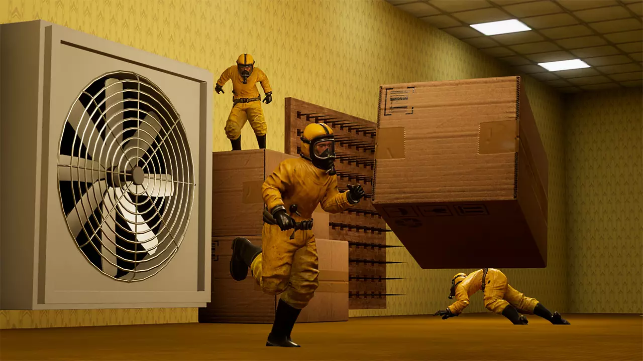 攀越异层走廊-Climb The Backrooms-游戏截图-好玩游戏库