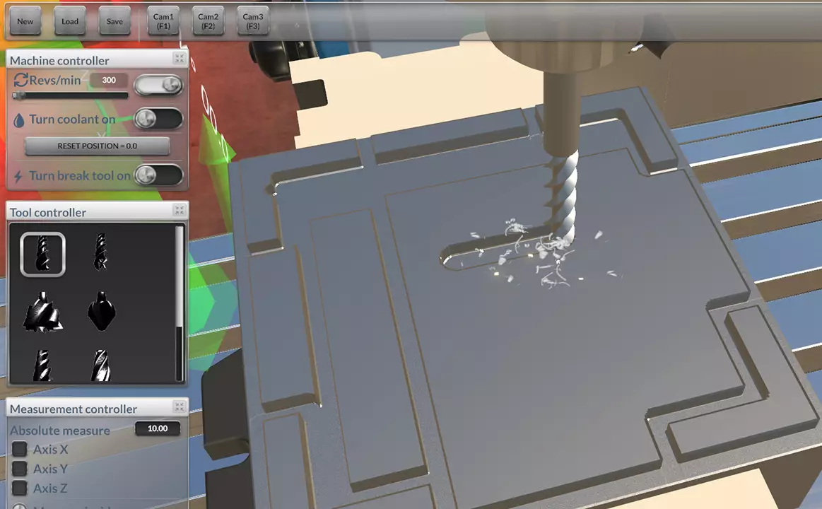 铣削机模拟器-Milling machine simulator-游戏截图-好玩游戏库