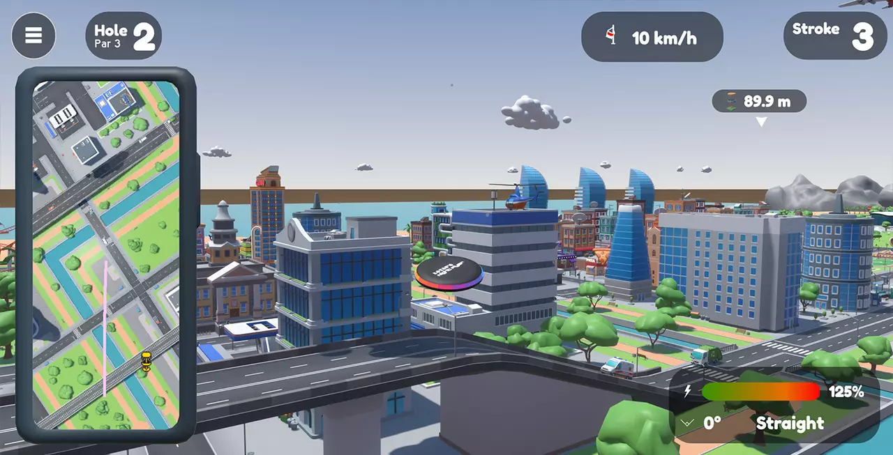 飞盘高尔夫城市-Disc Golf City-游戏截图-好玩游戏库