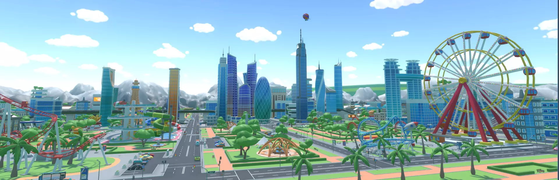 飞盘高尔夫城市