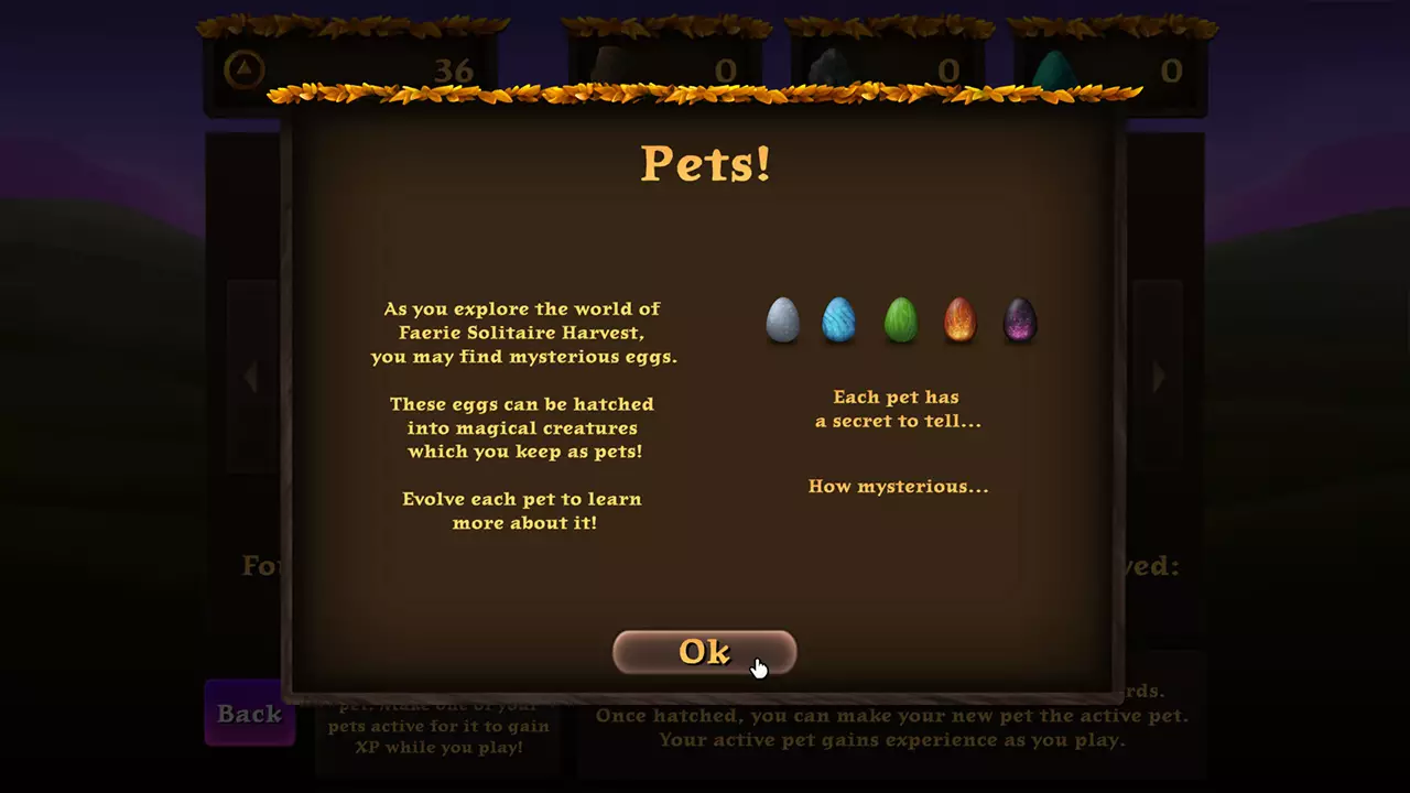 仙境纸牌丰收-Faerie Solitaire Harvest-游戏截图-好玩游戏库