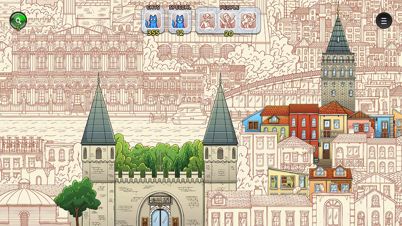 隐藏在伊斯坦布尔的猫-Hidden Cats in Istanbul-游戏截图-好玩游戏库