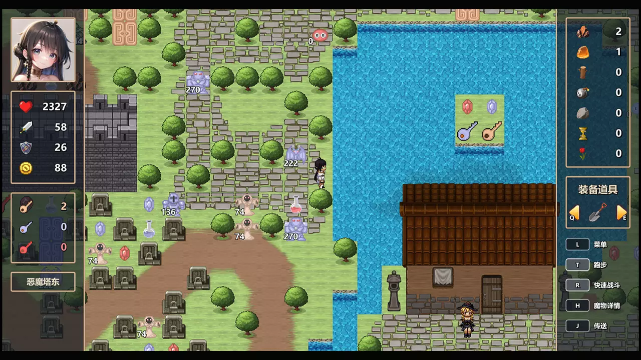 魔女之塔-Witch's Tower-游戏截图-好玩游戏库