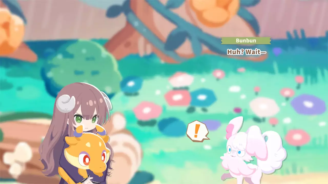 小龙与少女的邂逅-Monpic: The Hatchling Meets a Girl-游戏截图-好玩游戏库