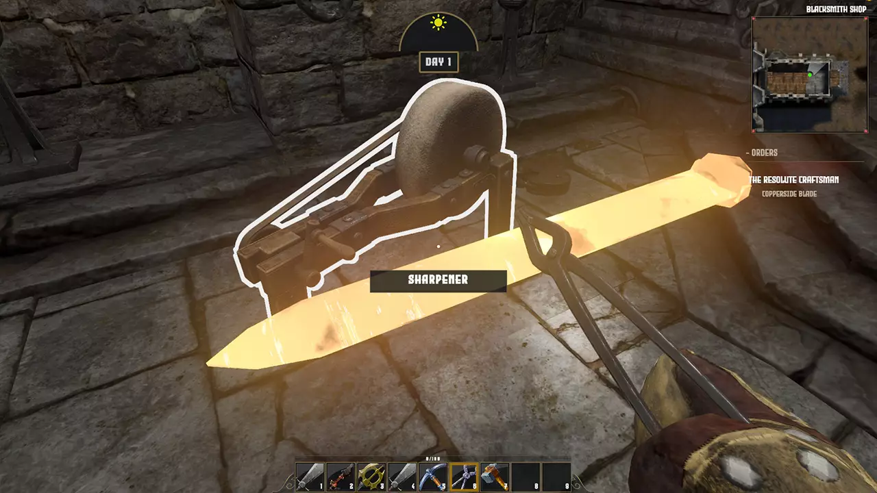 中世纪工匠：铁匠-Medieval Crafter: Blacksmith-游戏截图-好玩游戏库