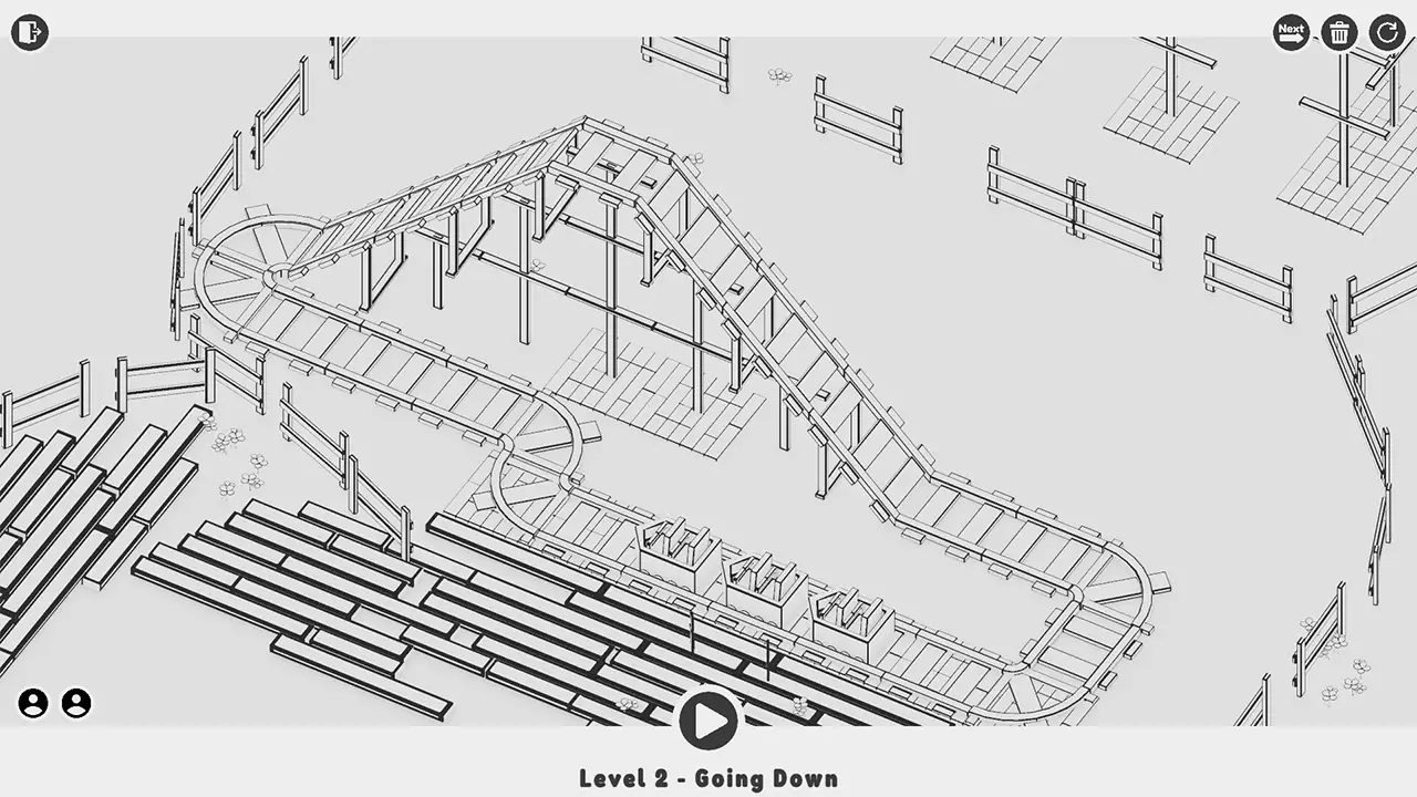 过山车物语-Coasterama-游戏截图-好玩游戏库