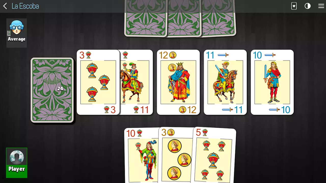 十五点扫帚：纸牌艺术之旅-Escoba-游戏截图-好玩游戏库