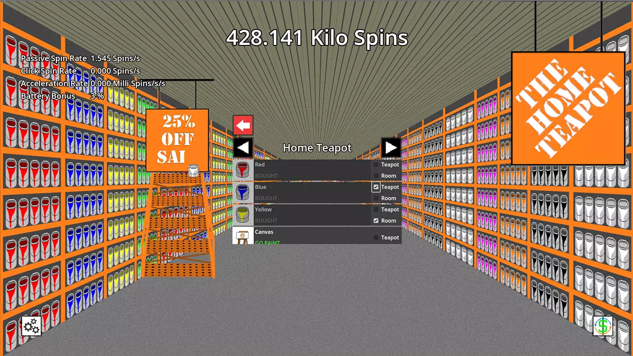 旋转茶壶-Teapot Spinner-游戏截图-好玩游戏库