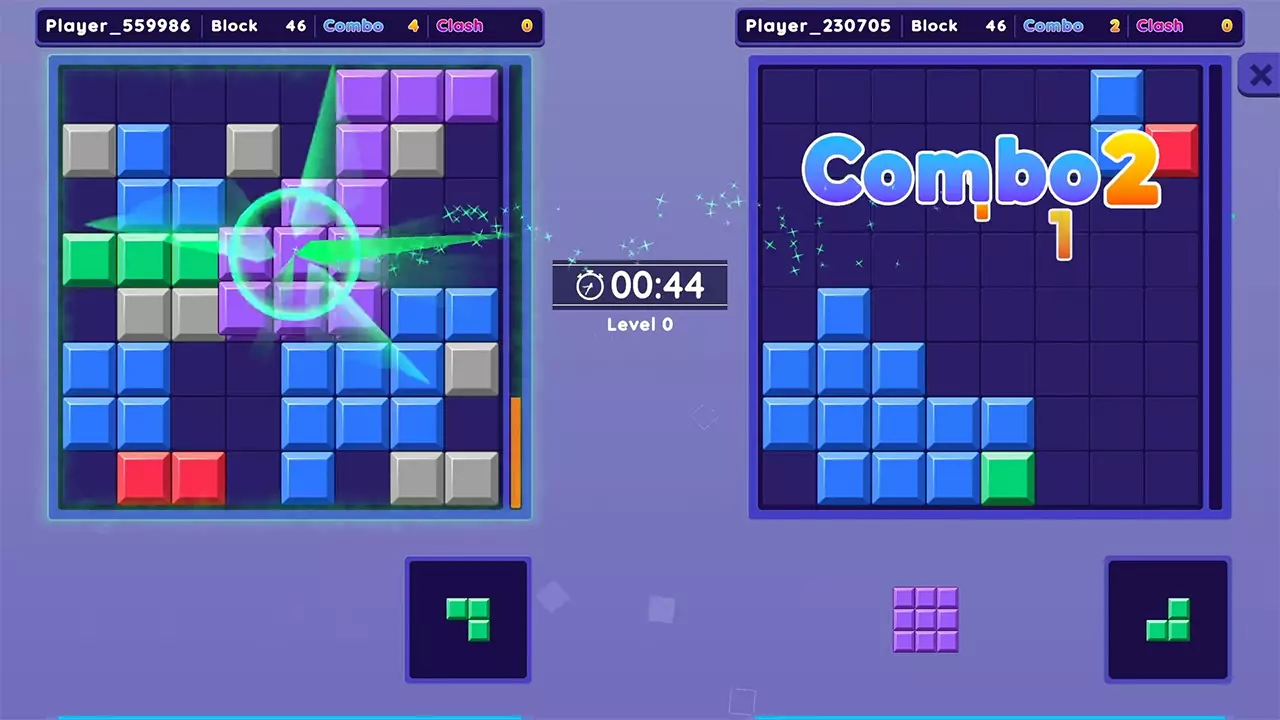 方块对战：即时消除竞技-Block Clash-游戏截图-好玩游戏库