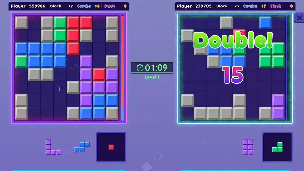 方块对战：即时消除竞技-Block Clash-游戏截图-好玩游戏库