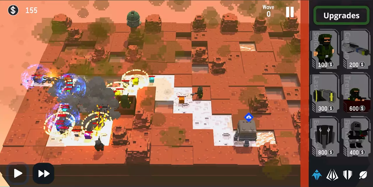 方块防御战-Qubicks-游戏截图-好玩游戏库