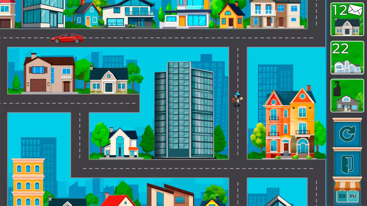 铁邮差之旅-Robot-Mail Rush-游戏截图-好玩游戏库