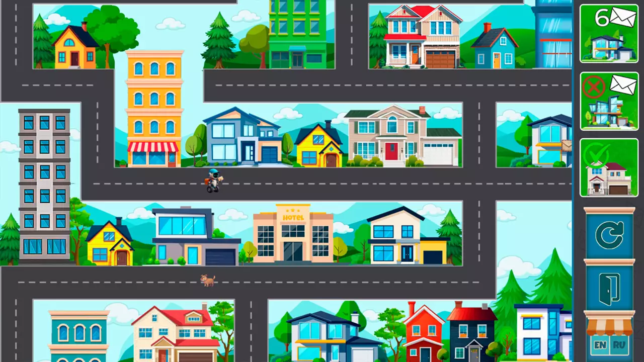 铁邮差之旅-Robot-Mail Rush-游戏截图-好玩游戏库