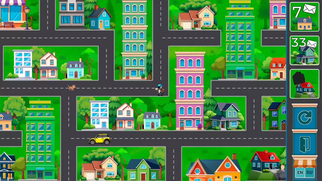 铁邮差之旅-Robot-Mail Rush-游戏截图-好玩游戏库