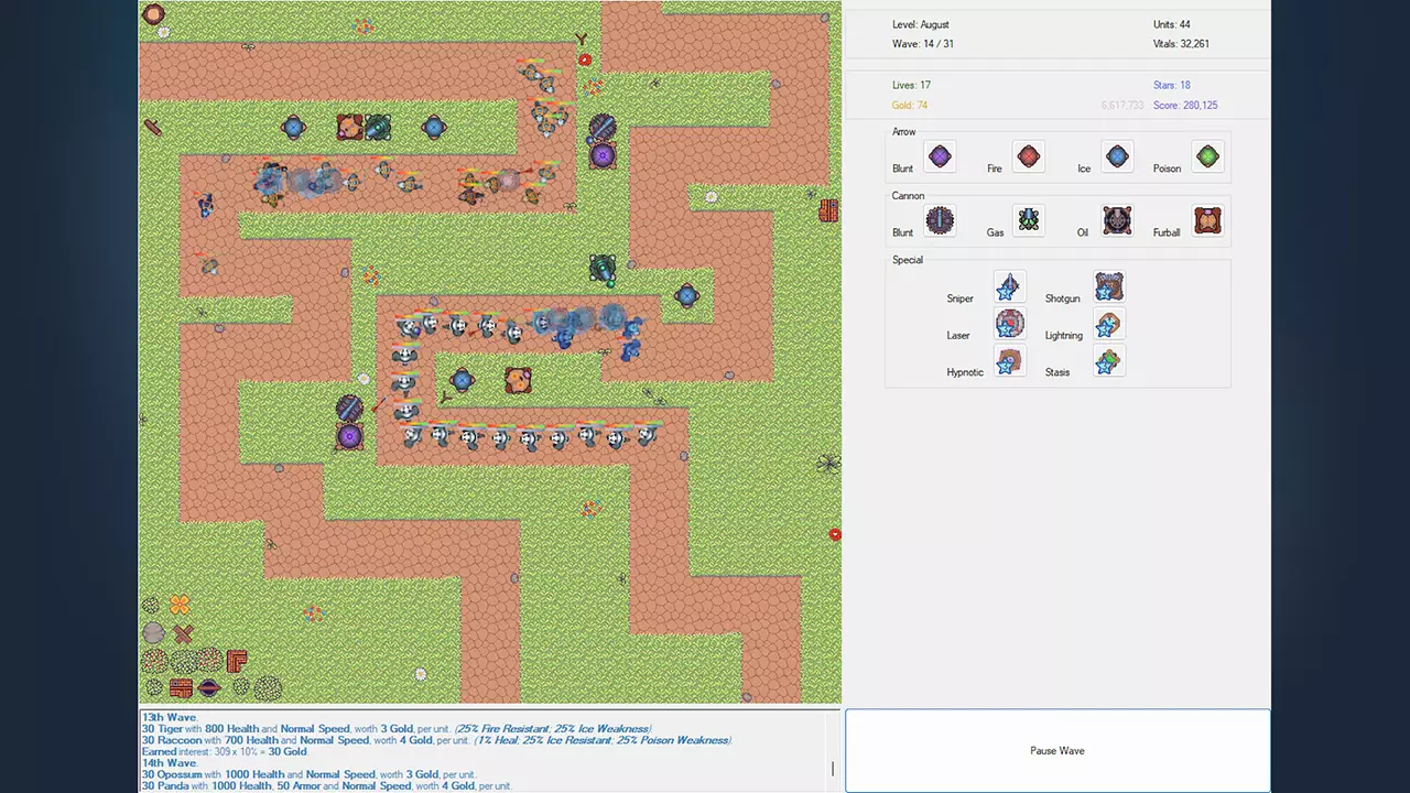 兽潮防御战-Fluffy Tower Defense-游戏截图-好玩游戏库