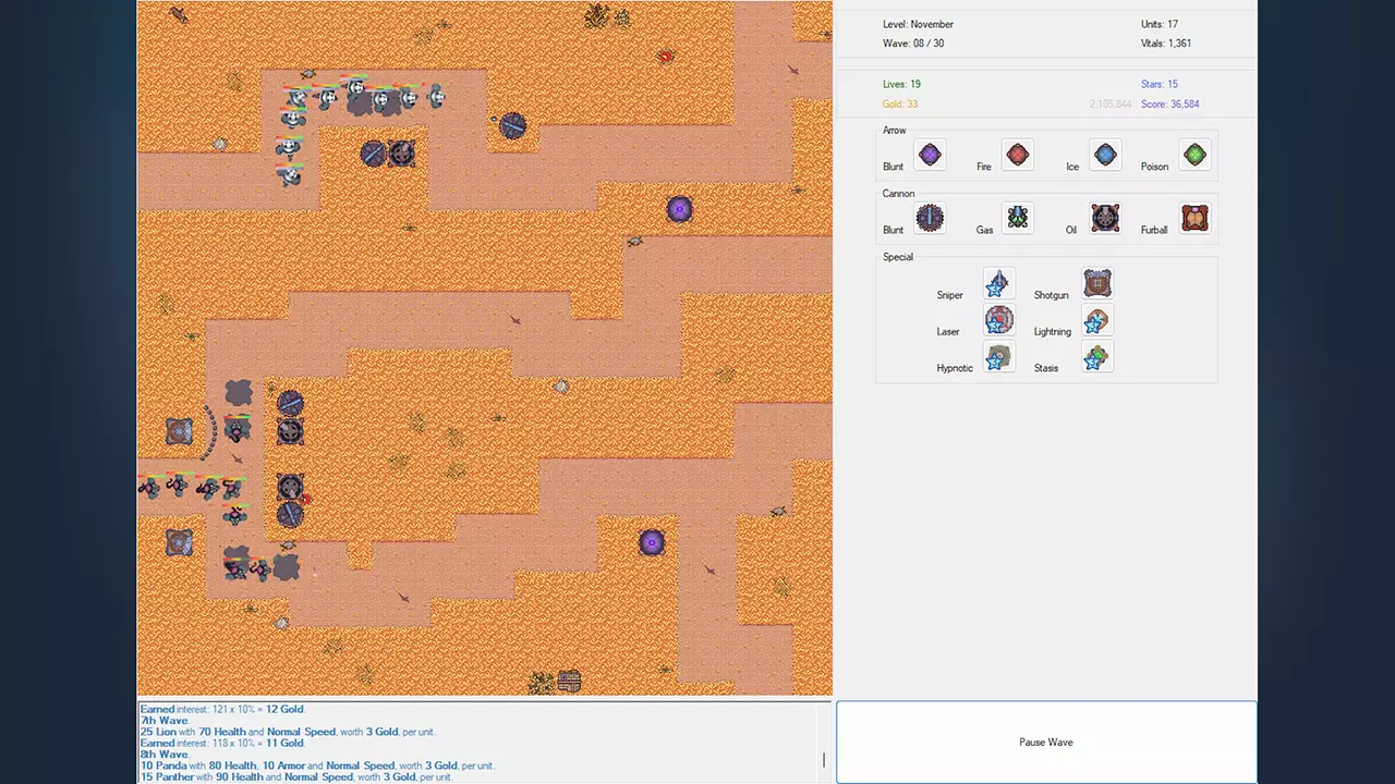 兽潮防御战-Fluffy Tower Defense-游戏截图-好玩游戏库
