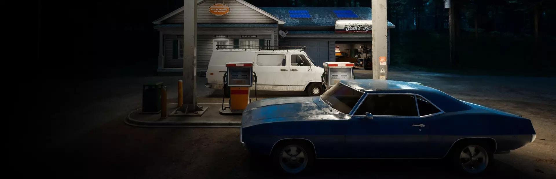 闭站之前：加油站