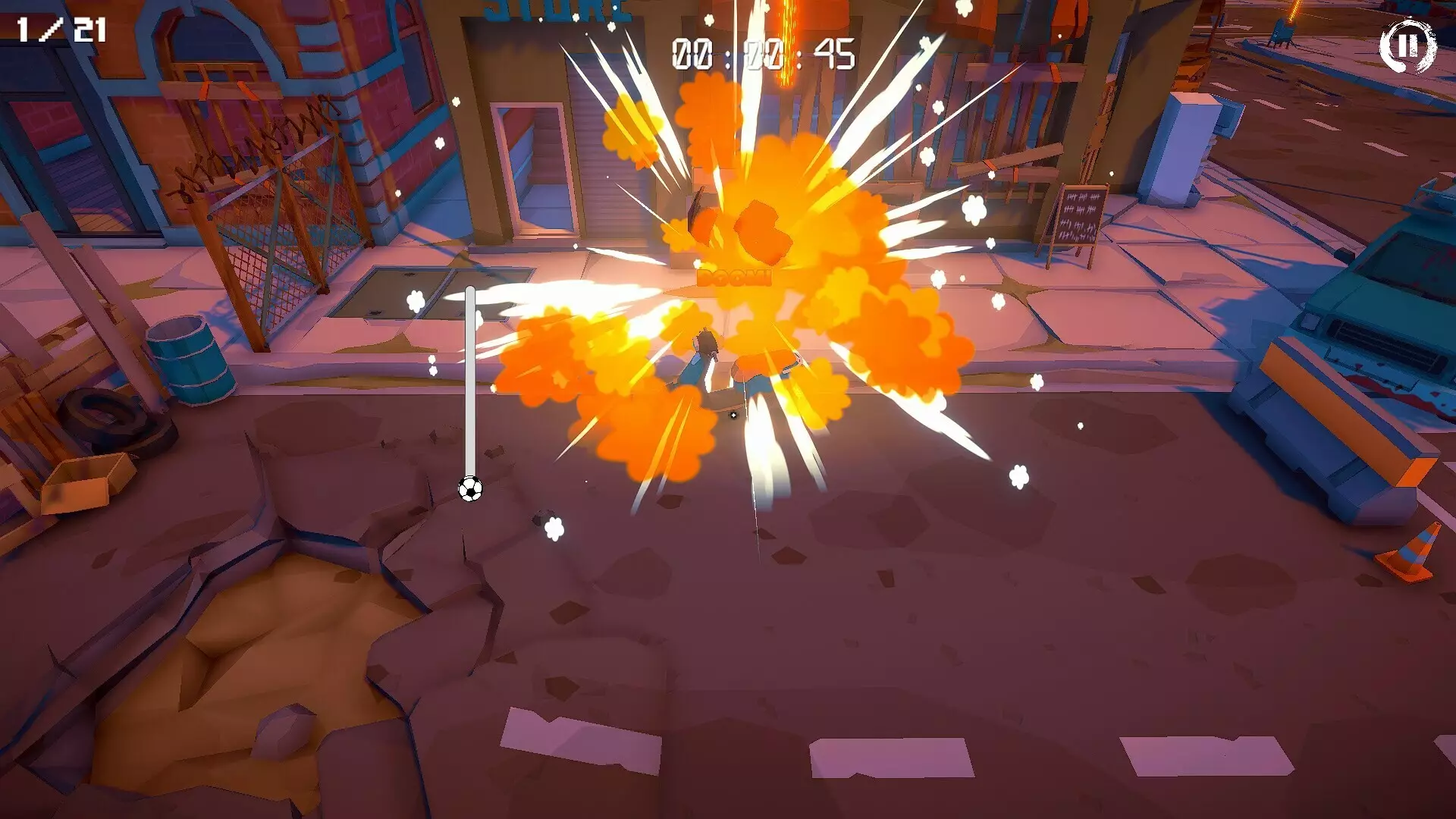 -ROOM FOOTBALL - Junk Town-游戏截图-好玩游戏库