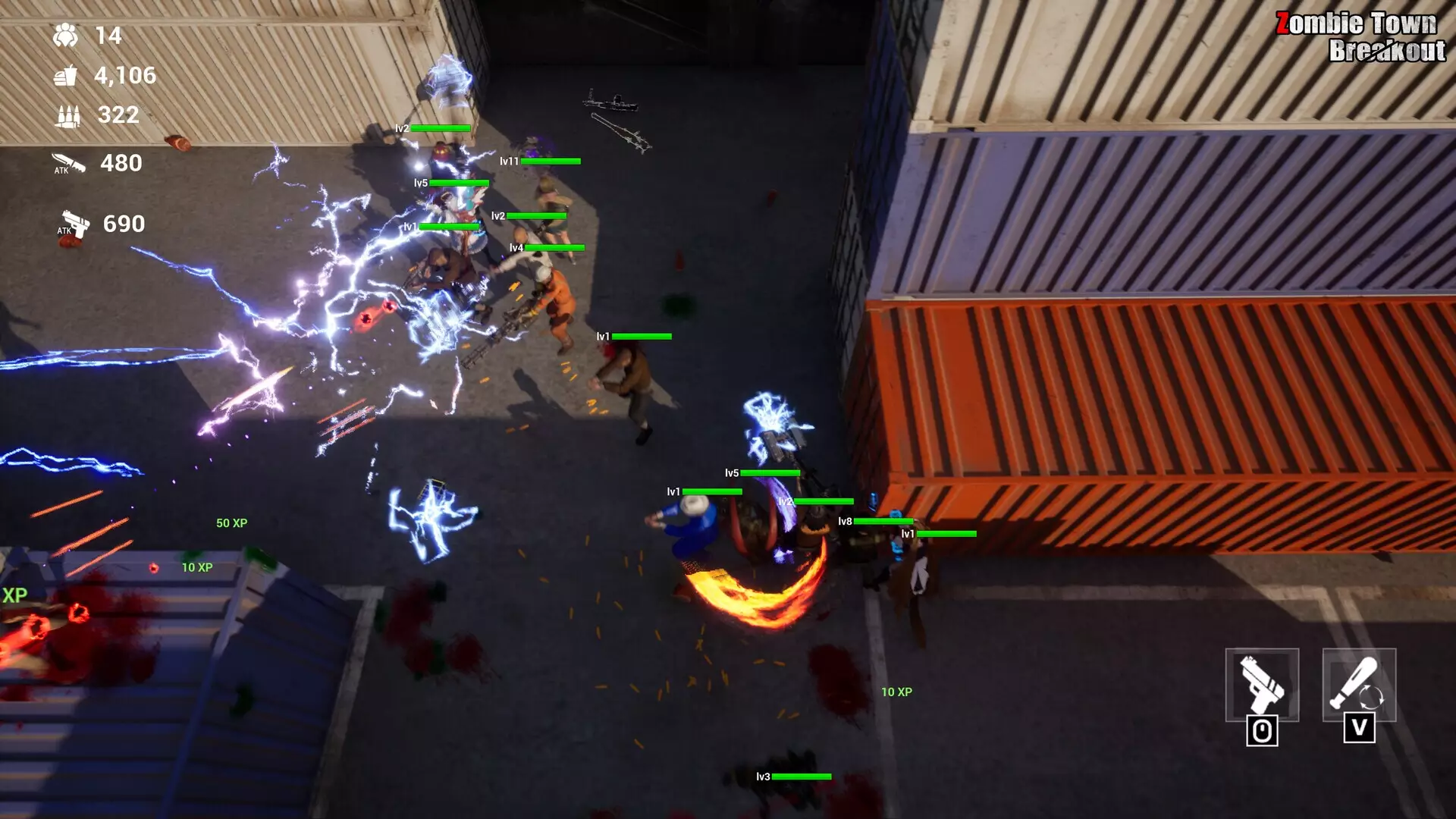 -Zombie Town Breakout-游戏截图-好玩游戏库