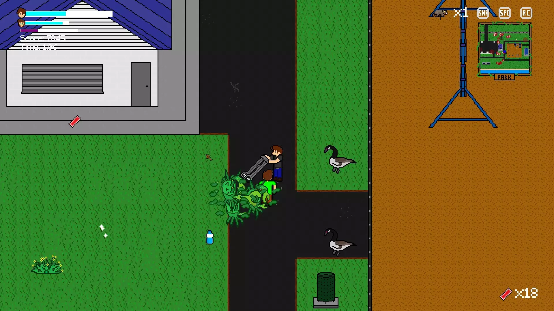 -Weed Wacker Warrior-游戏截图-好玩游戏库