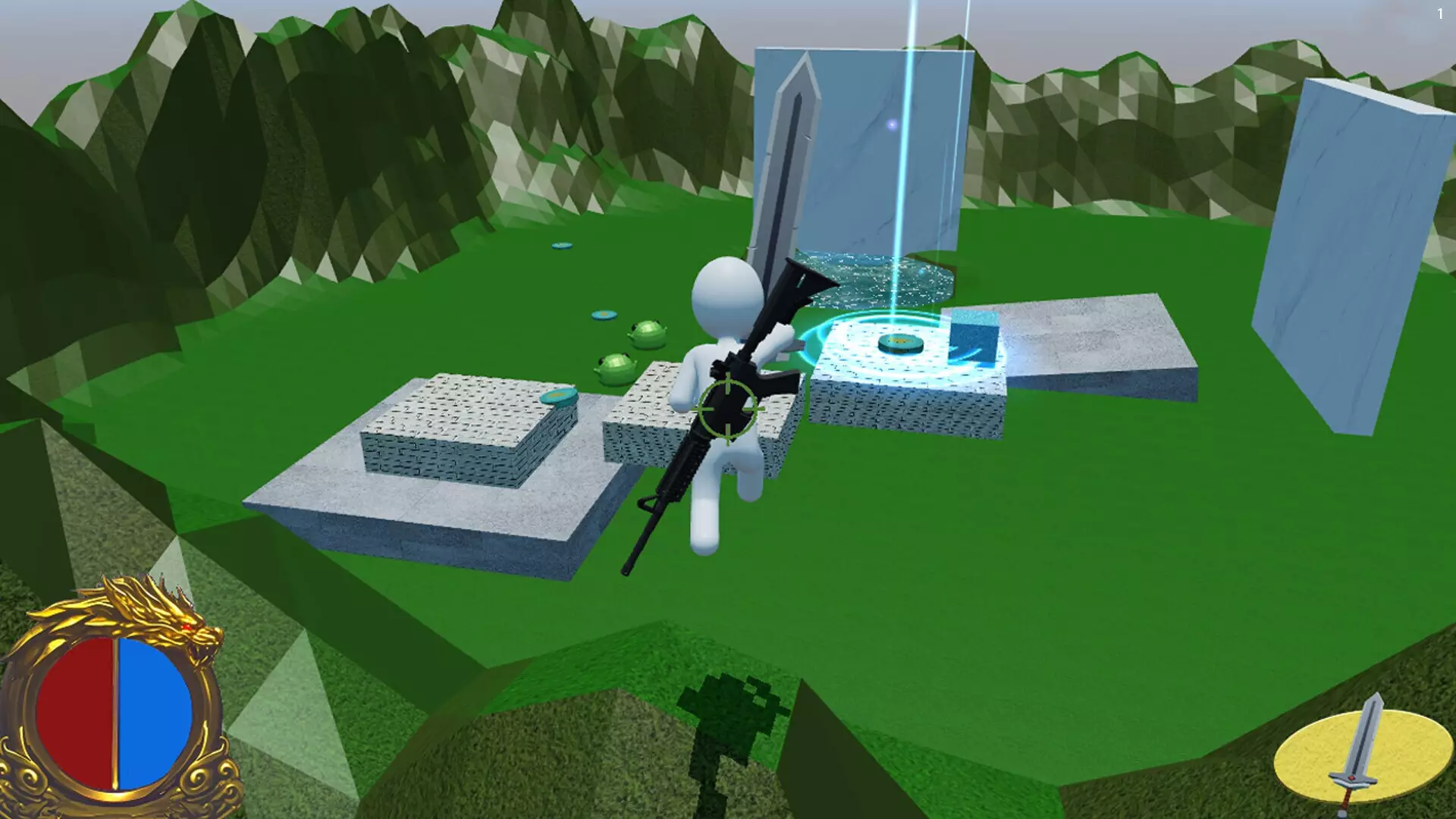 -Third-Person Shooter and Platform Jumping and Level-based Adventure-游戏截图-好玩游戏库