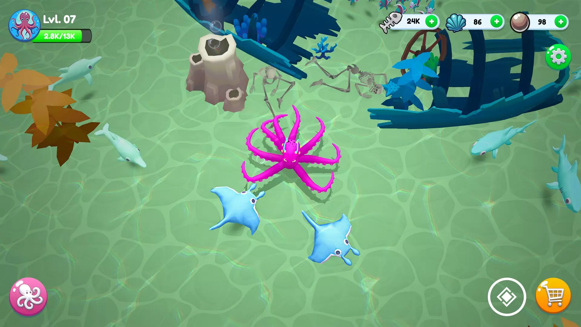 -Octopus Invasion-游戏截图-好玩游戏库