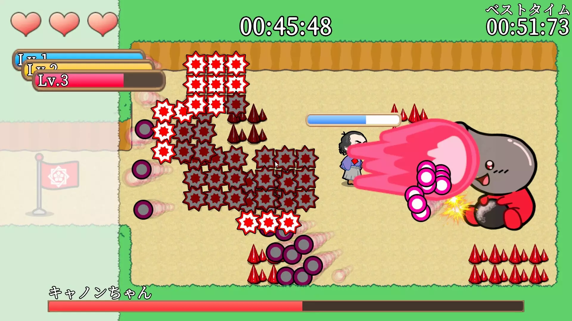 -Sakamoto Dangerous Barrage-游戏截图-好玩游戏库