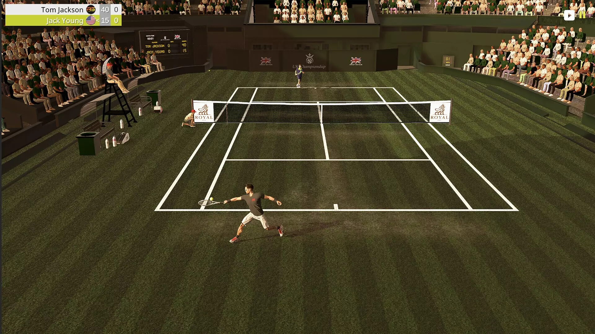 -Cross Court Tennis 3-游戏截图-好玩游戏库