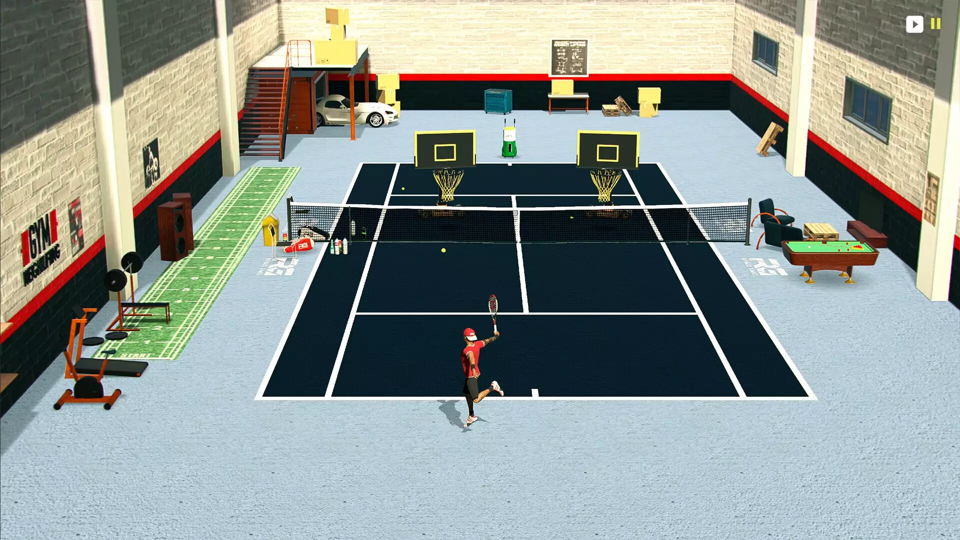 -Cross Court Tennis 3-游戏截图-好玩游戏库