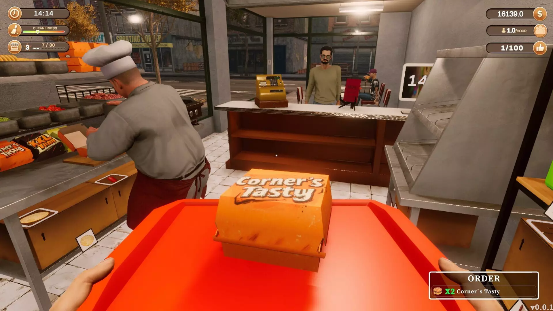 -Corner Kitchen Fast Food Simulator-游戏截图-好玩游戏库