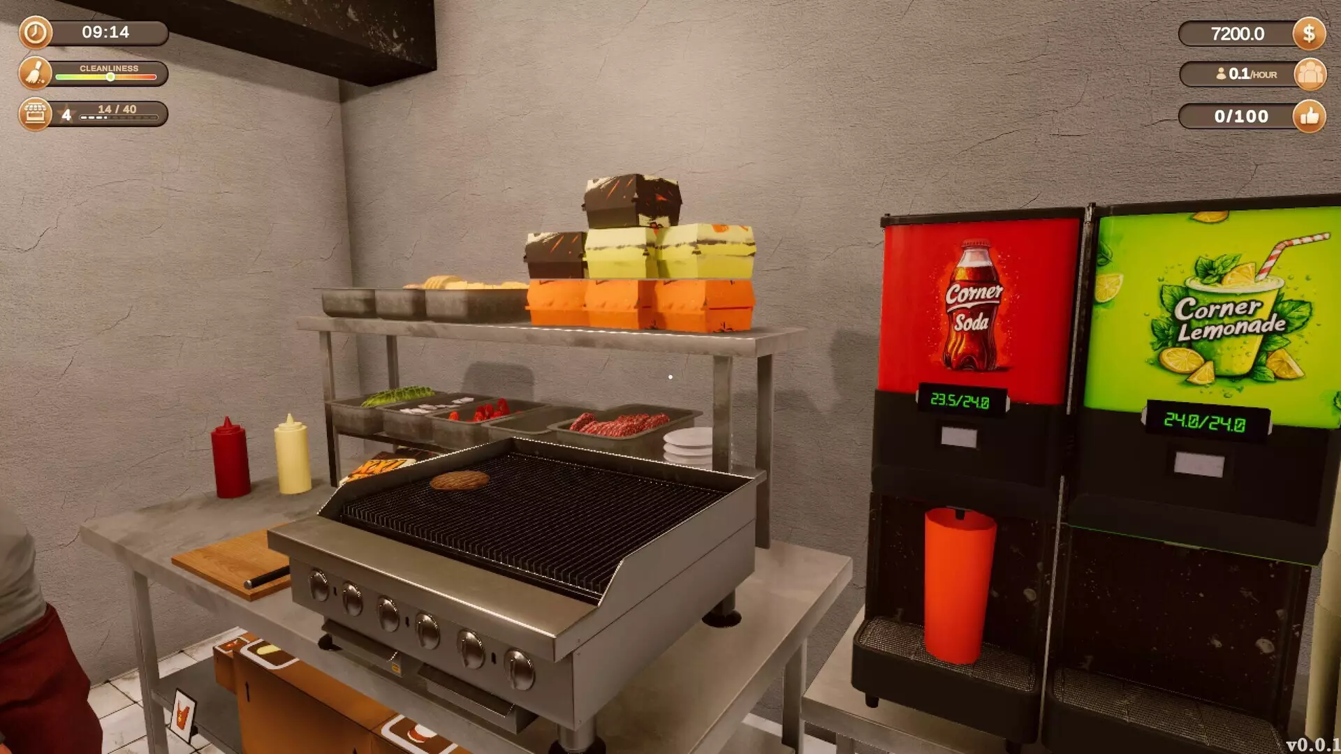 -Corner Kitchen Fast Food Simulator-游戏截图-好玩游戏库