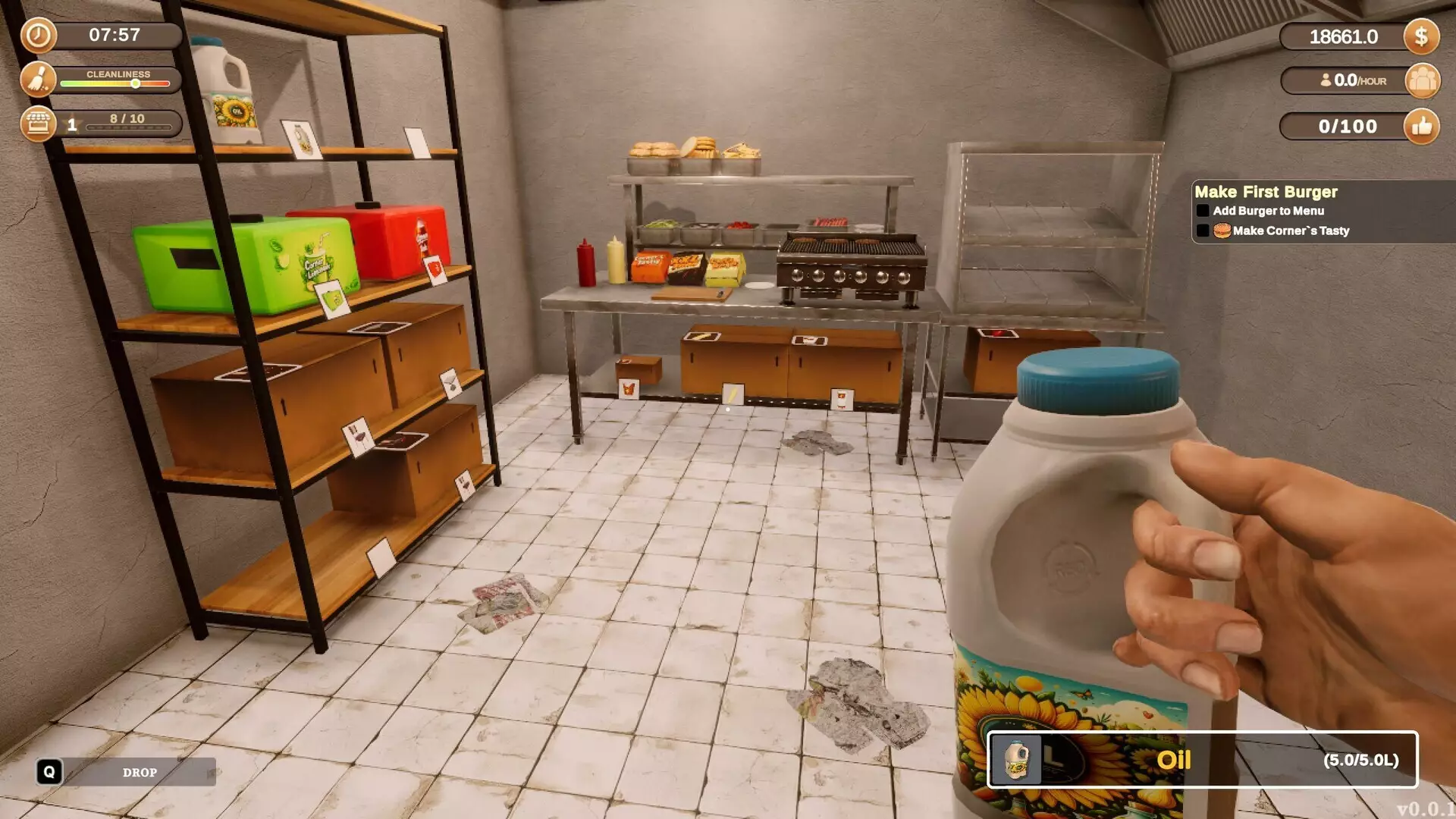 -Corner Kitchen Fast Food Simulator-游戏截图-好玩游戏库