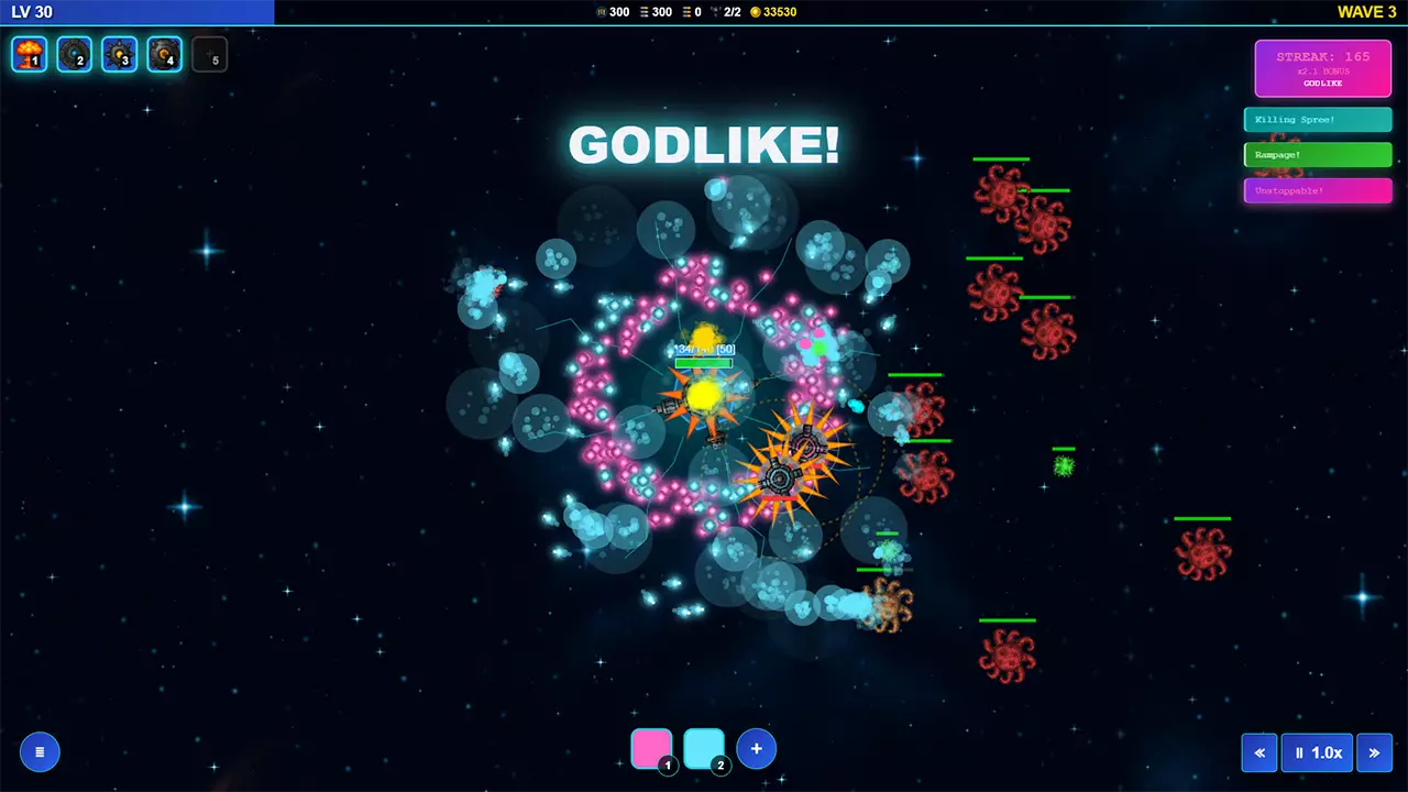 弹幕模式：幸存者-Pattern Survivors: Bullet Hell (Roguelike)-游戏截图-好玩游戏库