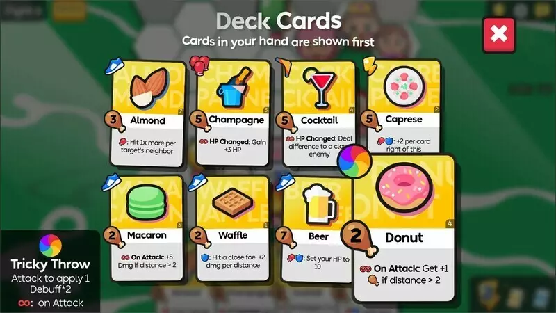 -Food Fight Fiesta: Multi-Use Cards-游戏截图-好玩游戏库